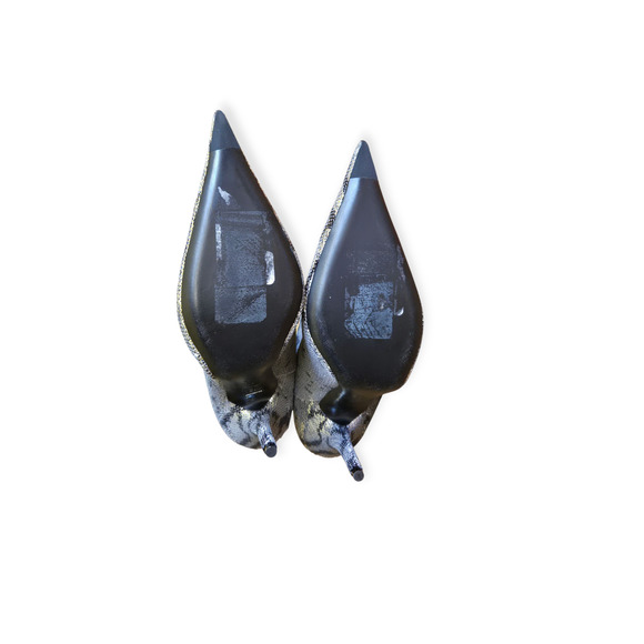 Balenciaga Metallic Knife Sequin High Heel Sock Booties IT 38 US 8 - Picture 6 of 14